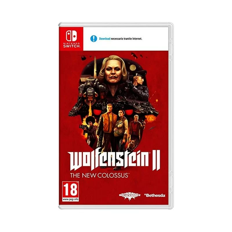 SWITCH Wolfenstein II: The New Colossus - Usato