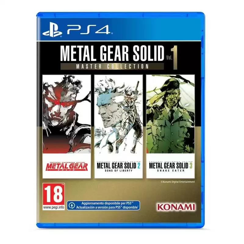 PS4 Metal Gear Solid Master Collection Vol. 1 - Usato