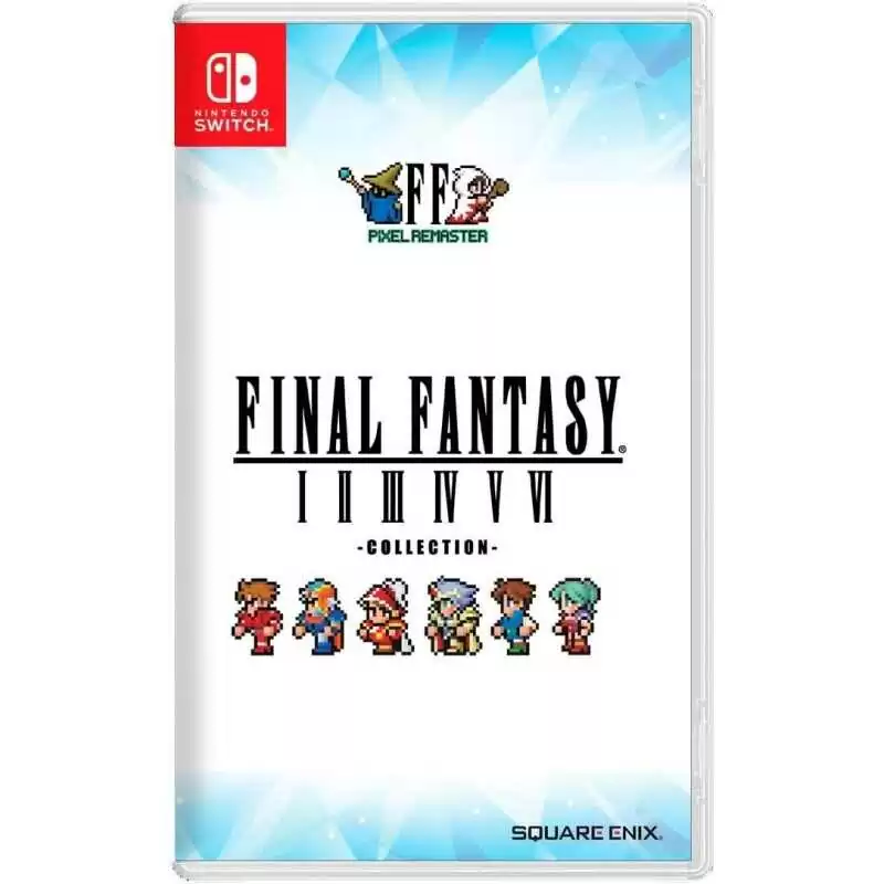 SWITCH Final Fantasy Pixel Remaster Collection (I-VI) Anniversary Edition - USCITA 8 OTTOBRE 2024