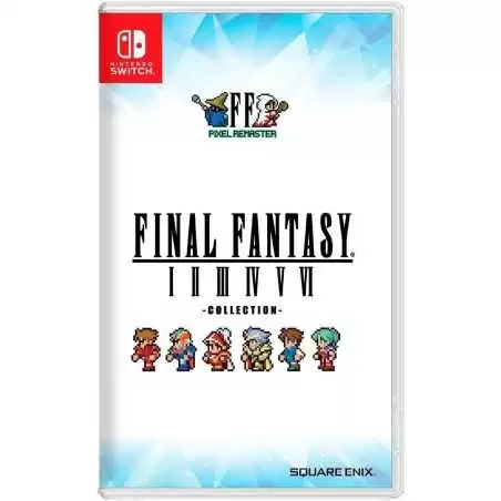 SWITCH Final Fantasy Pixel Remaster Collection (I-VI) Anniversary Edition - USCITA 8 OTTOBRE 2024