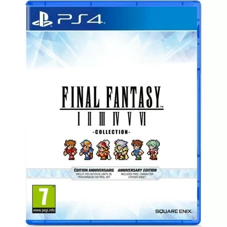 PS4 Final Fantasy Pixel Remaster Collection (I-VI) Anniversary Edition - USCITA 8 OTTOBRE 2024