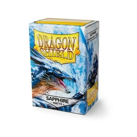 Dragon Shield Matte Sleeves - Sapphire (100 Sleeves)