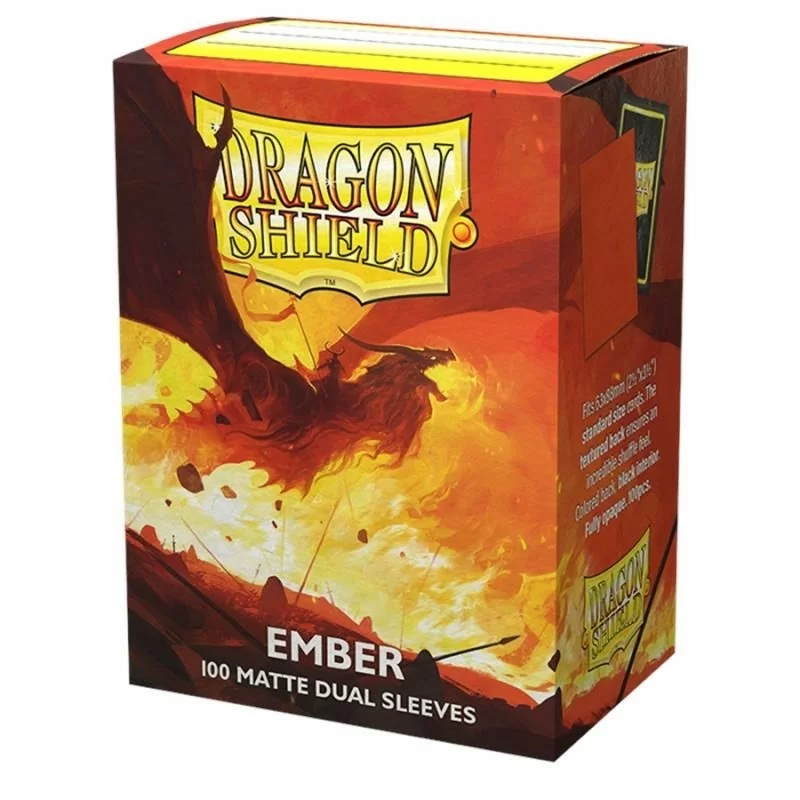 Dragon Shield Matte Sleeves - Ember (100 Sleeves)