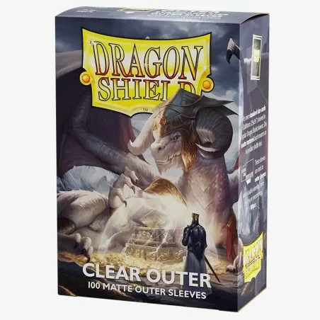 Dragon Shield Standard - Matte Outer Sleeves - Clear (100 Bustine)