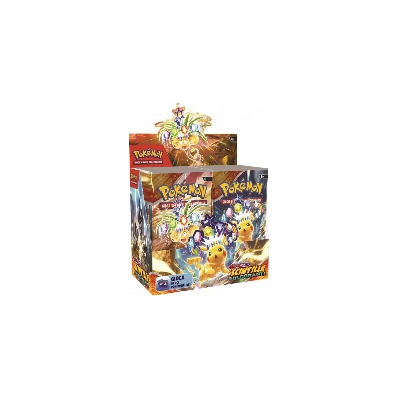 Pokèmon Scarlatto & Violetto: Scintille Folgoranti Display Box 36 Buste (ITA) - USCITA 08/11/2024