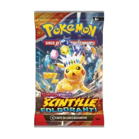 Pokèmon Scarlatto & Violetto: Scintille Folgoranti Bustina Play Booster 10 Carte (ITA) - USCITA 08/11/2024