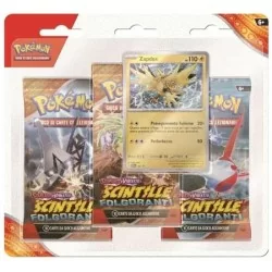 Pokèmon Scarlatto & Violetto: Scintille Folgoranti 3 Pack Blister Zapdos (ITA) - USCITA 08/11/2024