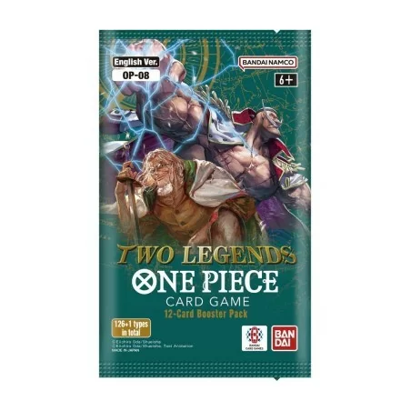 One Piece Card Game OP-08 Two Legends Bustina Play Booster 12 Carte - ENG