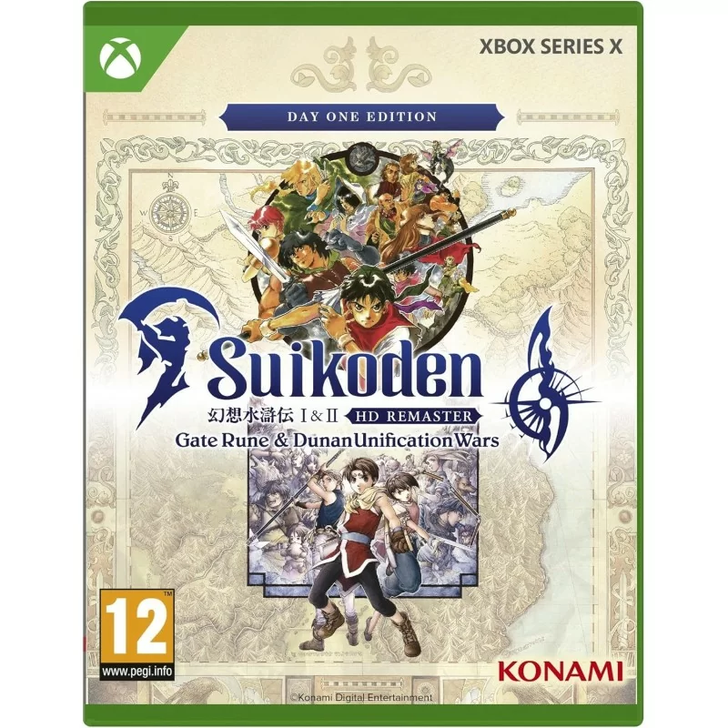 XBOX SERIES X Suikoden I & II HD Remaster - Gate Rune & Dunan Unification Wars Day 1 Edition - USCITA 06/03/25