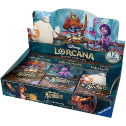 Disney Lorcana TCG - Mare di Azzurrite - CASE 4 Box display - ITA - USCITA 27/11/24