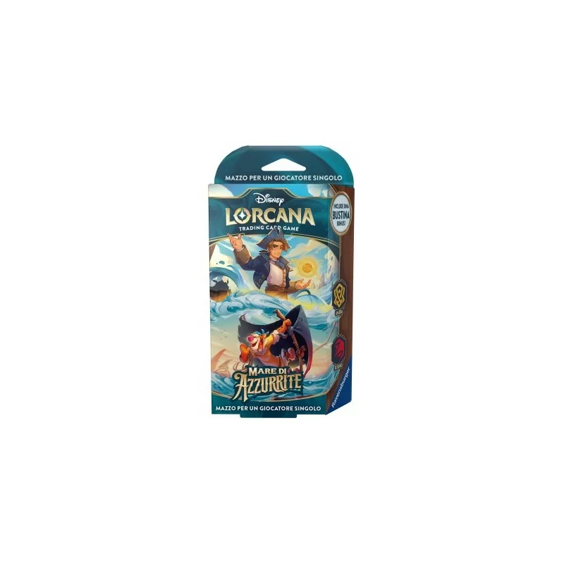 Disney Lorcana TCG - Mare di Azzurrite - Starter Deck Ambra/Rubino - ITA - USCITA 27/11/24