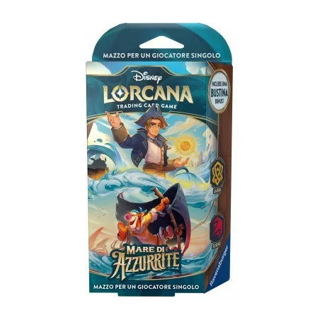 Disney Lorcana TCG - Mare di Azzurrite - Starter Deck Ambra/Rubino - ITA - USCITA 27/11/24