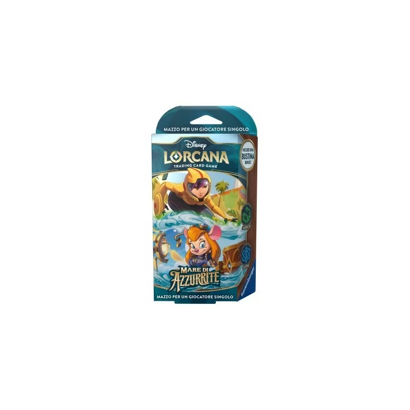 Disney Lorcana TCG - Mare di Azzurrite - Starter Deck Smeraldo/Zaffiro - ITA - USCITA 27/11/24