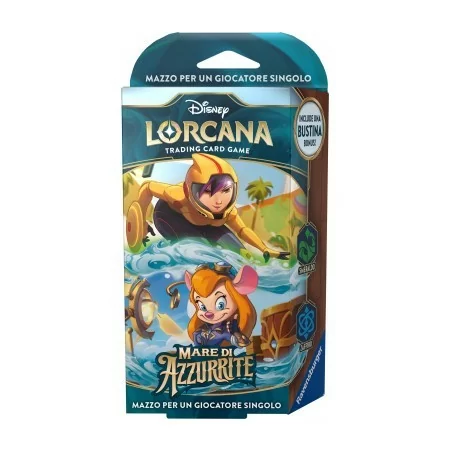 Disney Lorcana TCG - Mare di Azzurrite - Starter Deck Smeraldo/Zaffiro - ITA - USCITA 27/11/24