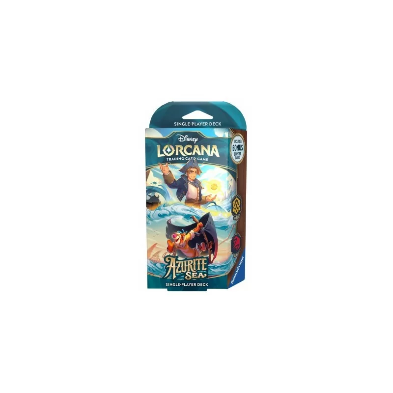 Disney Lorcana TCG - Mare di Azzurrite - Starter Deck Amber/Ruby - ENG - USCITA 27/11/24