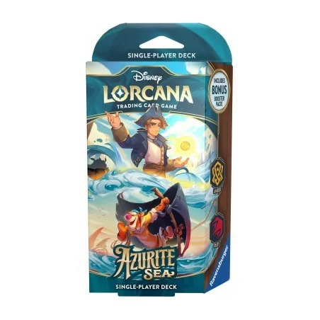 Disney Lorcana TCG - Mare di Azzurrite - Starter Deck Amber/Ruby - ENG - USCITA 27/11/24