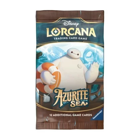 Disney Lorcana TCG - Mare di Azzurrite - Booster Pack da 12 Carte - ENG