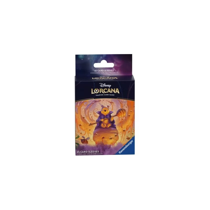 Disney Lorcana TCG - 65 Buste Protettive - Winnie the Pooh Hunny Wizard - USCITA 27/11/24