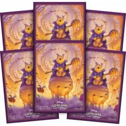 Disney Lorcana TCG - 65 Buste Protettive - Winnie the Pooh Hunny Wizard