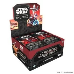 Star Wars: Unlimited - Il Crepuscolo della Repubblica - Bustina Play Booster 16 Carte ITA - USCITA 08/11/2024