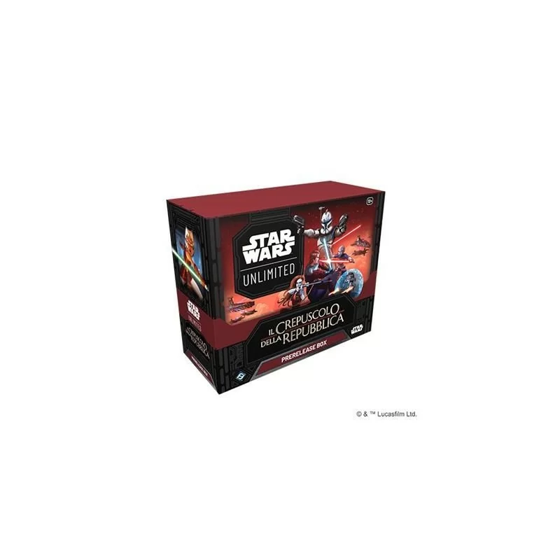 Star Wars: Unlimited - Il Crepuscolo della Repubblica - Prerelease Box ITA - USCITA 01/11/2024