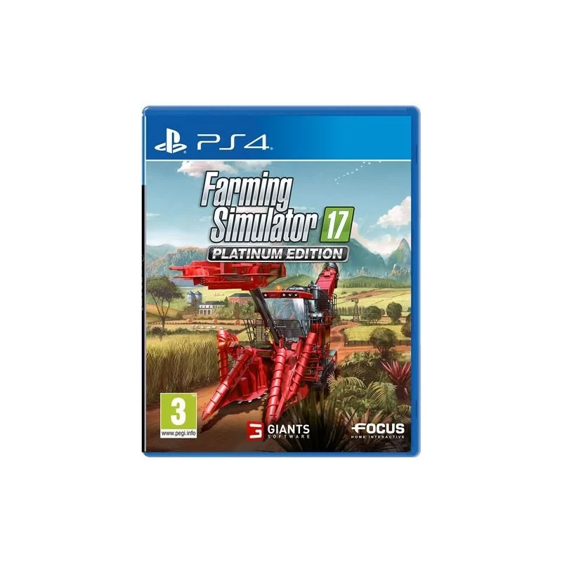 PS4 Farming Simulator 17 Platinum Edition - Usato