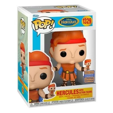 FUNKO POP Disney Hercules - 1329 Hercules with Action figure Wondrous Convention Limited Edition