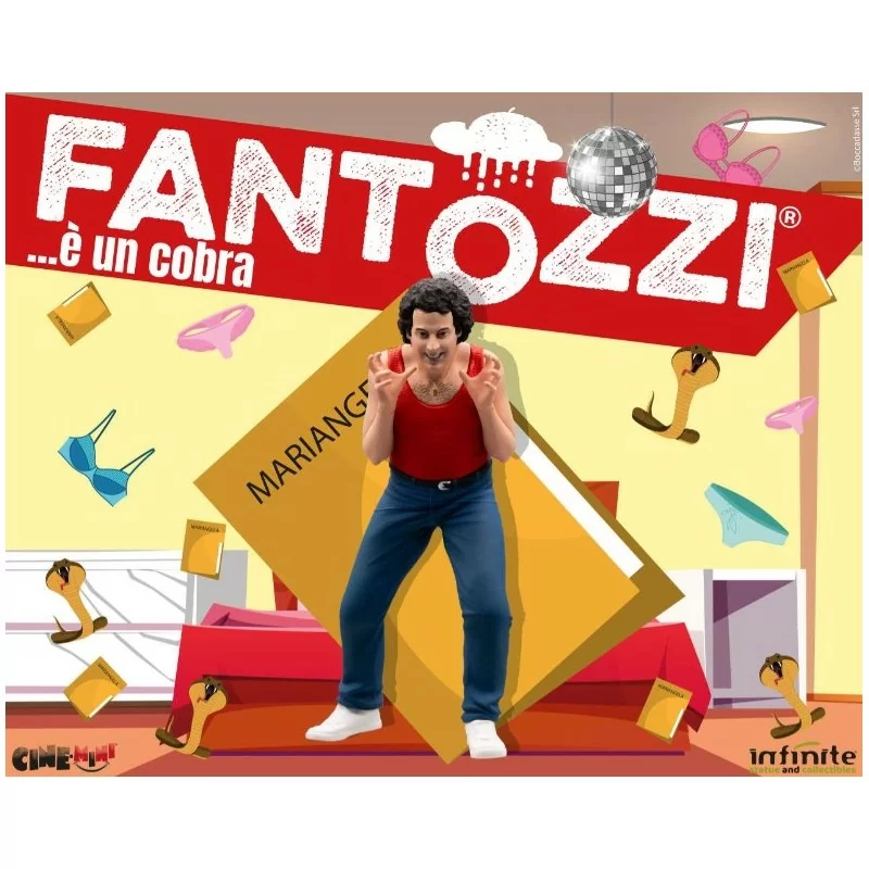 Fantozzi Loris Batacchi "...è un cobra" Figure 10 cm - RIENTRO 12-02