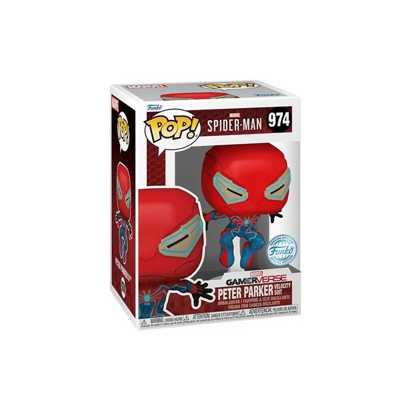 Peter Parker Velocity Suit - 974 - Spider-Man 2 - Funko Pop! Marvel