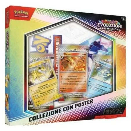 Pokémon Scarlatto & Violetto: Evoluzioni Prismatiche Collezione con Poster (ITA) - USCITA 17/01/2025