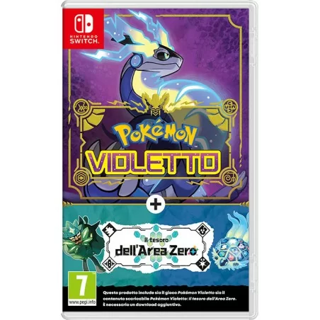 SWITCH Pokémon Violetto + Pack Espansione Il Tesoro dell'Area Zero