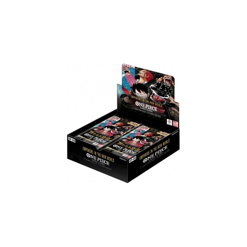 One Piece Card Game OP-09 Emperors of the New World Box Display 24 buste - ENG