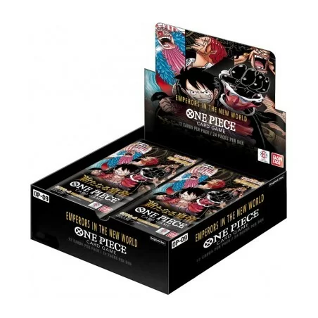 One Piece Card Game OP-09 Emperors of the New World Box Display 24 buste - ENG