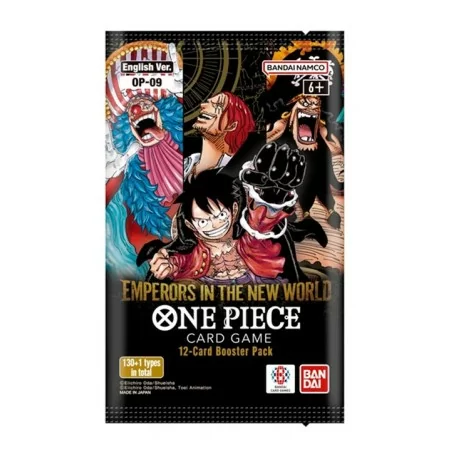 One Piece Card Game OP-09 Emperors of the New World Box Bustina Play Booster 12 Carte - ENG