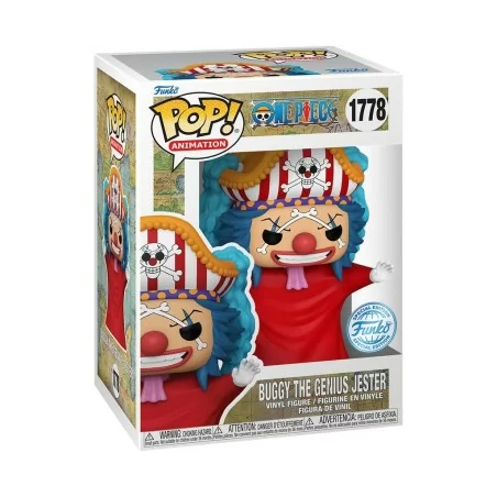 Buggy the Genius Jester EXCLUSIVE - 1778 - One Piece - Funko Pop! Animation