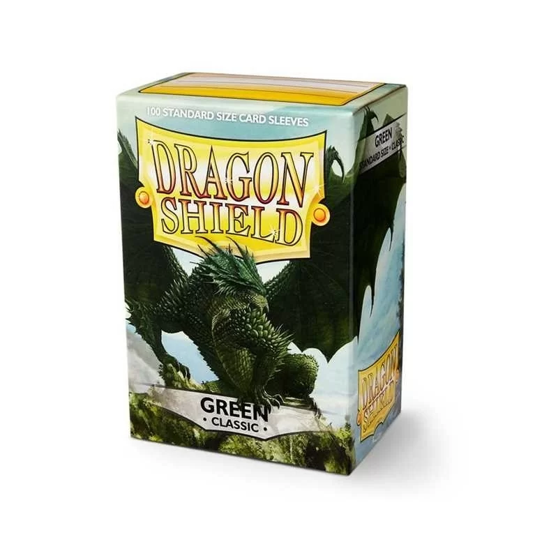 Dragon Shield Standard Sleeves - Green Classic (100 Bustine)