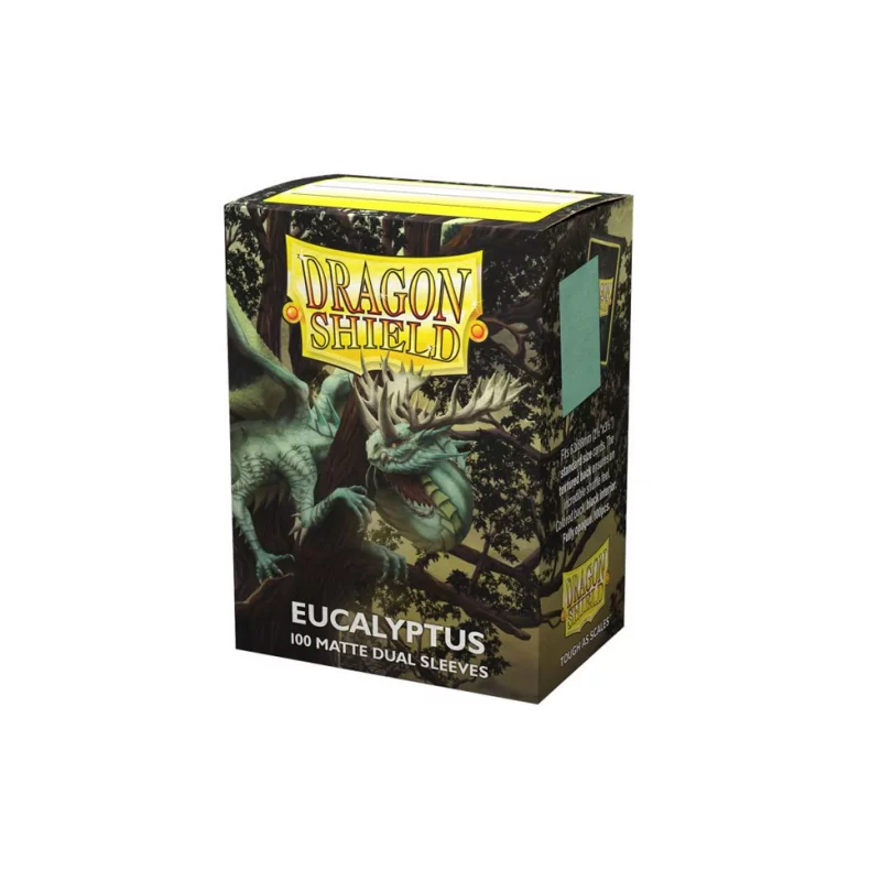 Dragon Shield Dual Matte Sleeves - Eucalyptus (100 Bustine)