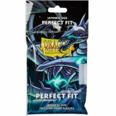 Dragon Shield Japanese Size - Perfect Fit - Clear - (100 Bustine)