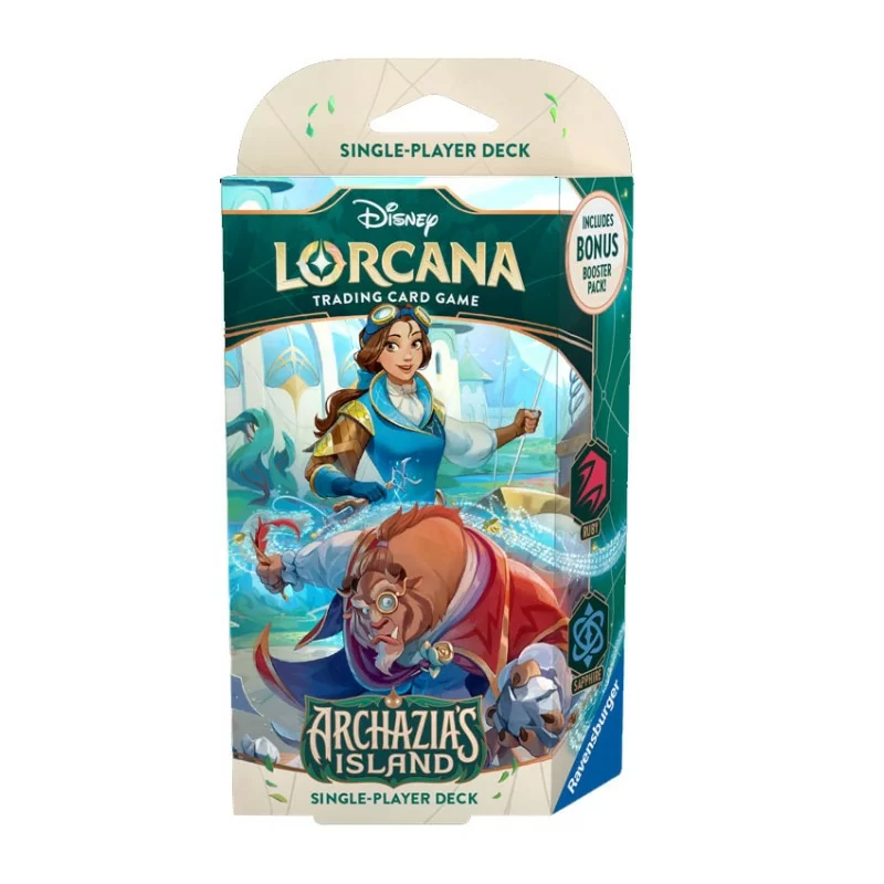 Disney Lorcana TCG - Archazia’s Island - L'Isola di Archazia - Starter Deck Rubino/Zaffiro - ENG - USCITA 21 MARZO 2025