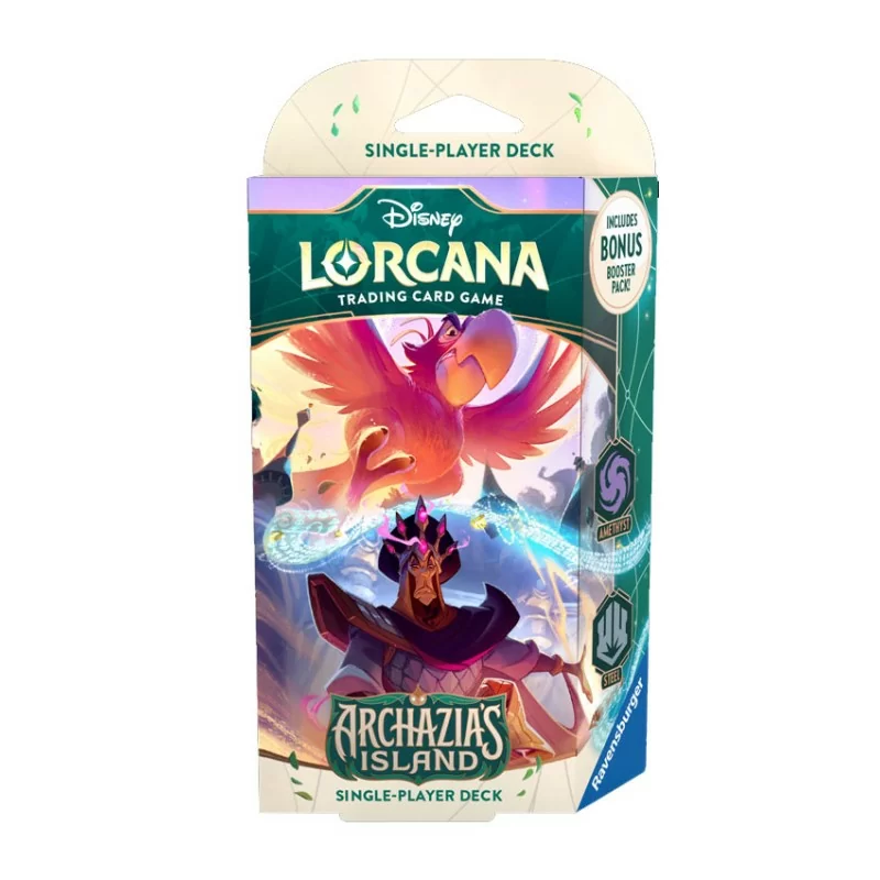 Disney Lorcana TCG - Archazia’s Island - L'Isola di Archazia - Starter Deck Ametista/Acciaio - ENG - USCITA 21 MARZO 2025