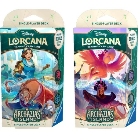 Disney Lorcana TCG - Archazia’s Island - L'Isola di Archazia - Bundle Starter Deck - ENG - USCITA 21 MARZO 2025