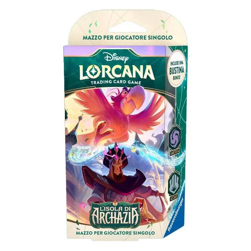 Disney Lorcana TCG - Archazia’s Island - L'Isola di Archazia - Starter Deck Ametista/Acciaio - ITA