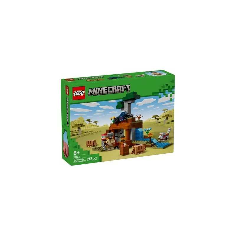 LEGO Minecraft - 21269 - Spedizione nella Miniera dell'Armadillo