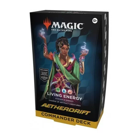 Magic: The Gathering Aetherdrift - Living Energy - Commander Deck - ENG - USCITA 14/02/25