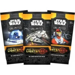 Star Wars: Unlimited - Salto nell'Iperspazio - Bustina Play Booster 16 Carte ENG - USCITA 14/03/2025