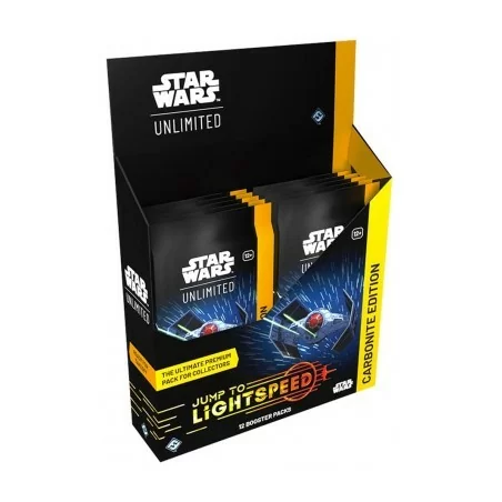 Star Wars: Unlimited - Salto nell'Iperspazio - Carbonite Edition Collector Display Box 12 Buste ENG