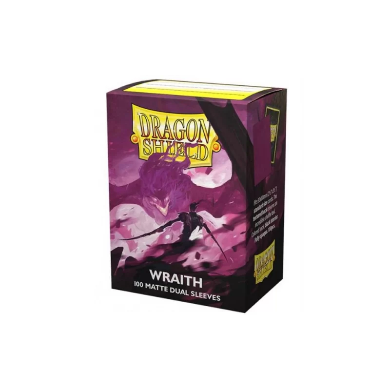 Dragon Shield Dual Matte Sleeves - Wraith 'Alaric' (100 Sleeves)