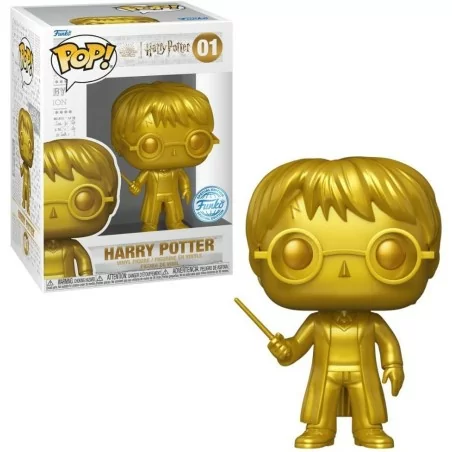 Harry Potter Gold EXC - 01 - Harry Potter - Funko Pop!