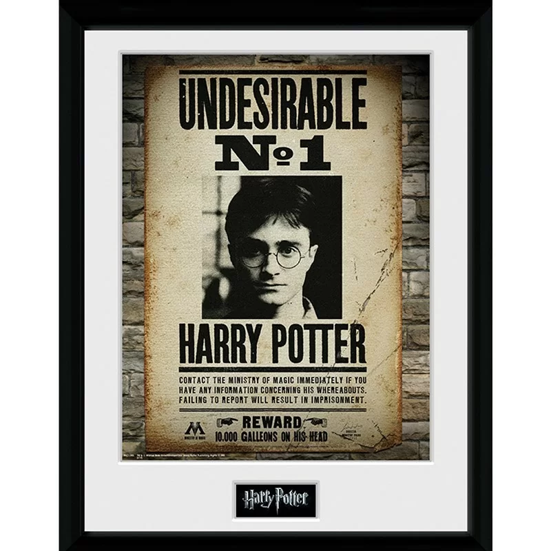 Poster Incorniciato - Harry Potter - Undesiderable No. 1