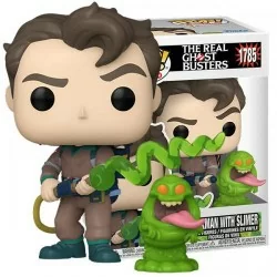 Peter Venkman with Slimer -...